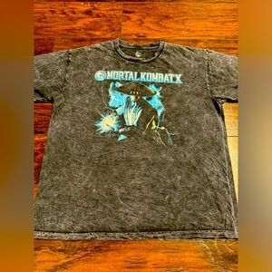 Vintage Mortal Kombat Raiden T-Shirt Men Size Medium Rare Fast Shipping